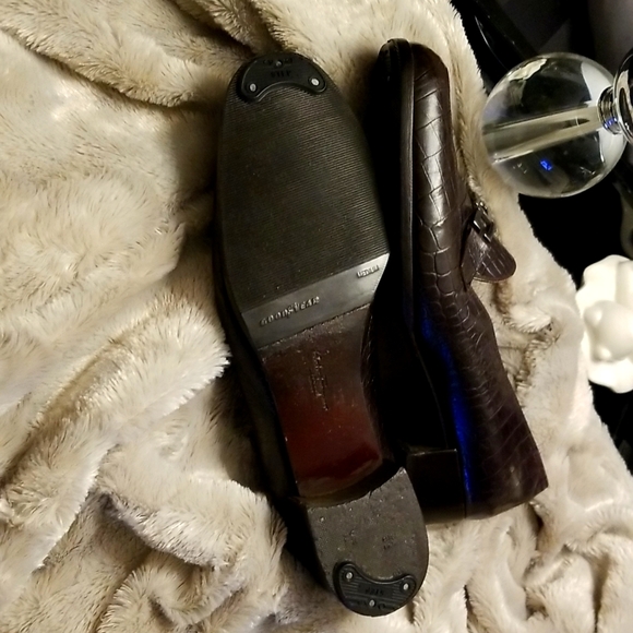 Salvatore Ferragamo Croc Embossed Loafers - Picture 6 of 10